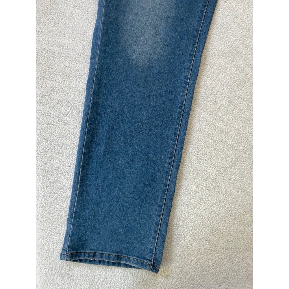 Levi Women 33 314 Shaping Straight Jeans Blue Stellar Stretch Mid Rise - Picture 13 of 16